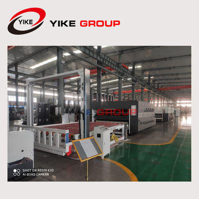 Opakowania z tektury falistej Automatyczne drukowanie fleksograficzne Rotacyjne sztancowanie z dłutownicą z chińskiej fabryki YIKE