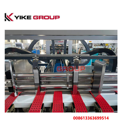 Gorąca sprzedaż YIKE GROUP 1400x2800mm Karton z falą automatyczną Gluer Machine
