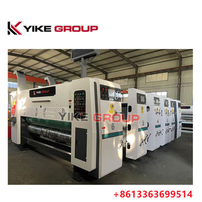 YIKE GROUP 1200X2400MM Flexo Printer Slotter Machine Do Tworzenia Kartonów