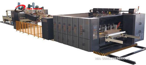 YKCS -1224 Elektryczna fleksograficzna maszyna do cięcia Die Cutter Fold Gluer Machine