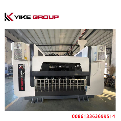Prędkość 200m/min 2500MM YIKE GROUP BNC Typ Auto Typ Thin Blade Slitter Scorer online dla linii produkcyjnej kartonu falistego