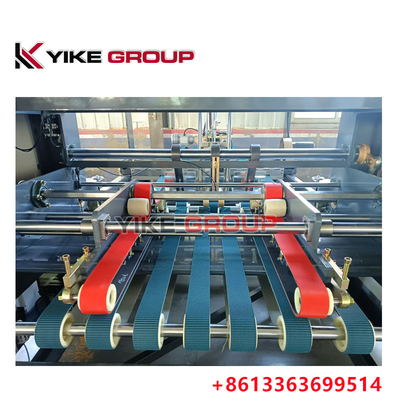 Gorąca sprzedaż YIKE GROUP 1400x2800mm Karton z falą automatyczną Gluer Machine