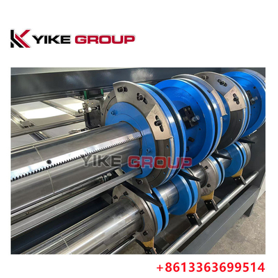 YK-1424 Typ Podajnik łańcuchowy Falisty karton Fleksodrukarka Slotter Die Cutter Machine