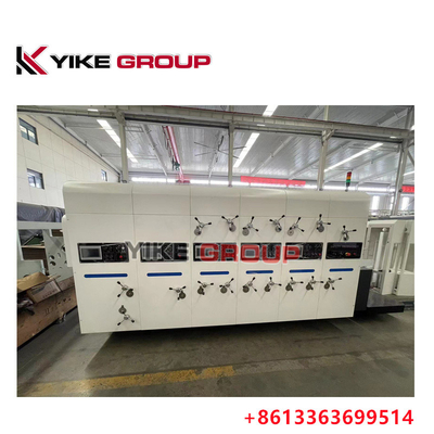 Wysokiej prędkości drukarka flexo Slotter Die Cutter Machine For Pizza Box 50mm Wall Board