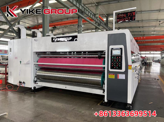 YKHS-1426 4-kolorowa maszyna fleksograficzna z automatem do cięcia i sztancowania