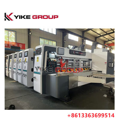 YIKE GROUP 1200X2400MM Flexo Printer Slotter Machine Do Tworzenia Kartonów