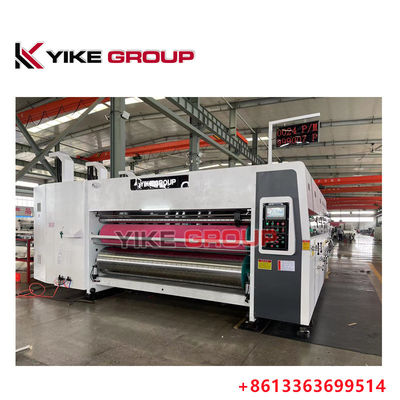 YIKE GROUP wiodący nakładnik krawędzi 1200X2400MM Maszyna do cięcia gniazdek do druku Flexo 4 kolorystycznego