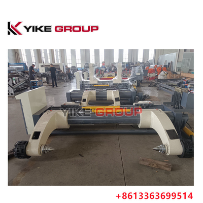 YK-1600 ZJ-V5B Hydraulic Shaftless Mill Roll Stand dla linii kartonowej z kartonu falistego