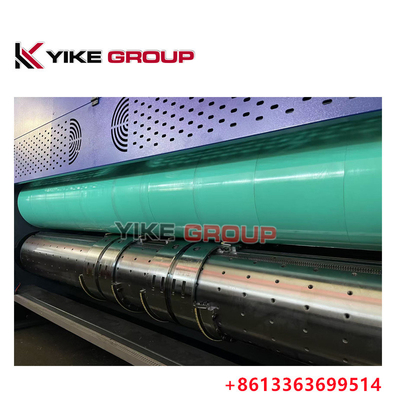 Maksymalny rozmiar druku 1450X2500 Automatyczna maszyna do drukowania ołowianego Flexo 3 kolorów Slotter Diecutter