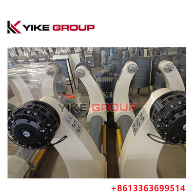 Jednorazowa waga maksymalna 4000 kg Stand rolkowy hydrauliczny używany do linii produkcyjnej kartonu falistego 3/5/7