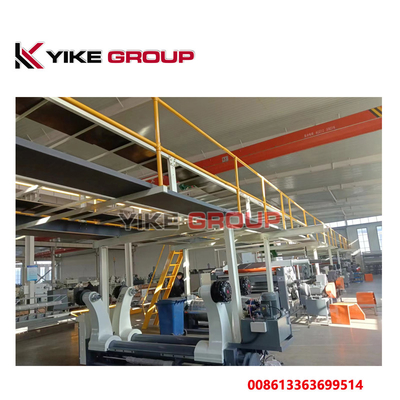 Wysokiej prędkości hydrauliczny stojak rolkowy dla 2500MM 5PLY linii produkcyjnej kartonu falistego