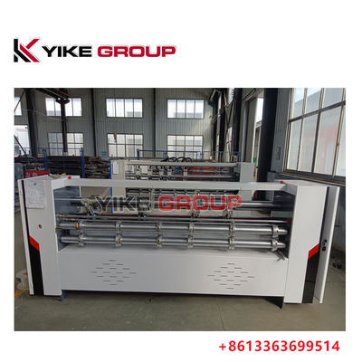 Yk-2000 Elektryczny regulowany cienkie ostrze Slitter Scorer Machine do produkcji kartonu