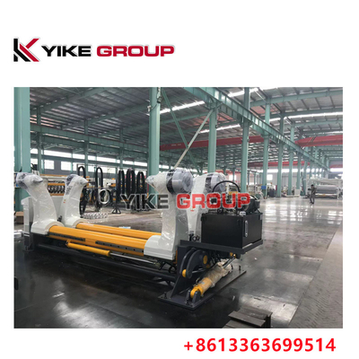 Gorąca sprzedaż Ciężki typ kartonowy pudełko kartonowe maszyna bez szyby hydrauliczne Mill Roll Stand