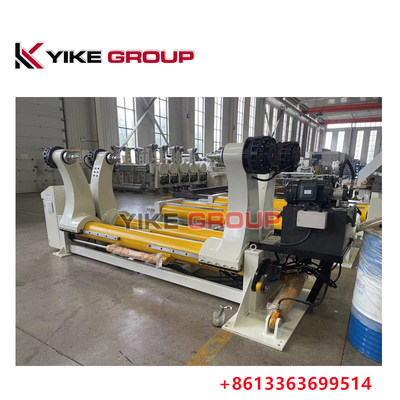 Hydrauliczna maszyna do stopu rolkowego bez wału do produkcji papieru falistego 1600MM