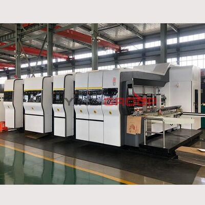 300 sztuk / min High Definition Flexo Printer Slotter Die Cutter Stacker Machine