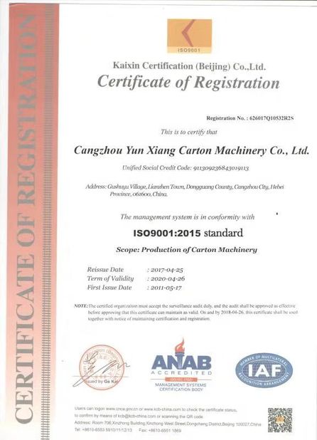Chiny CHINA YIKE GROUP CO.,LTD Certyfikaty